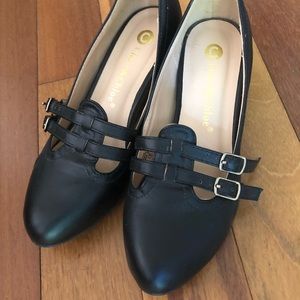 Black Mary Janes
